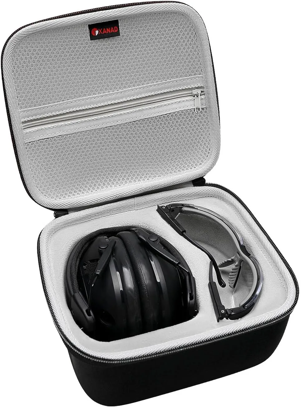 XANAD Hard Case for Walker's Patrior Razor/Howard Leight/Peltor Sport Tactical/Pro For Sho 34dB Ear Shooting Earmuff