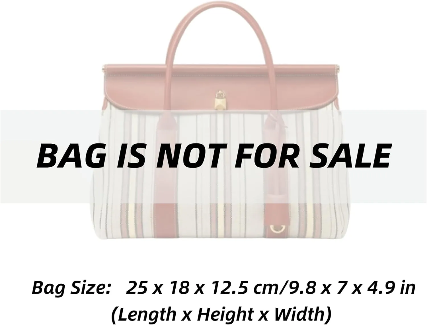 Xoppia Bag Organizer compatible with Loro Piana Loom bag L25. Felt Insert Liner for Women Handbag. (Brown, Style A)