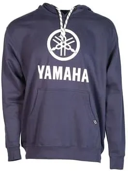 YAMAHA Hooded Sweatshirt Cotton Polyblended Classic Hoodie Powersports Motorcycle ATV UTV Kangaroo Pocket and Drawstring Hood