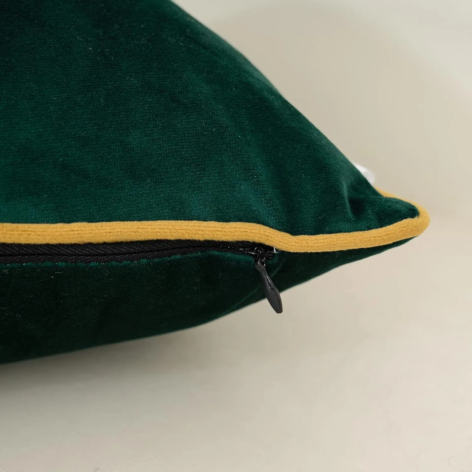 Yangest Green Twigs Throw Pillow Cover Velvet Branches Velvet Cushion Case Neutral Pillowcase for Sofa Couch Bedroom Living Room Home Decor,20x20 Inch