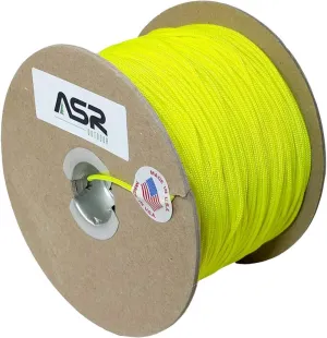 Yellow Sleeved Spectra Survival Kevlar Paracord 100ft 325lbs Breaking Strength