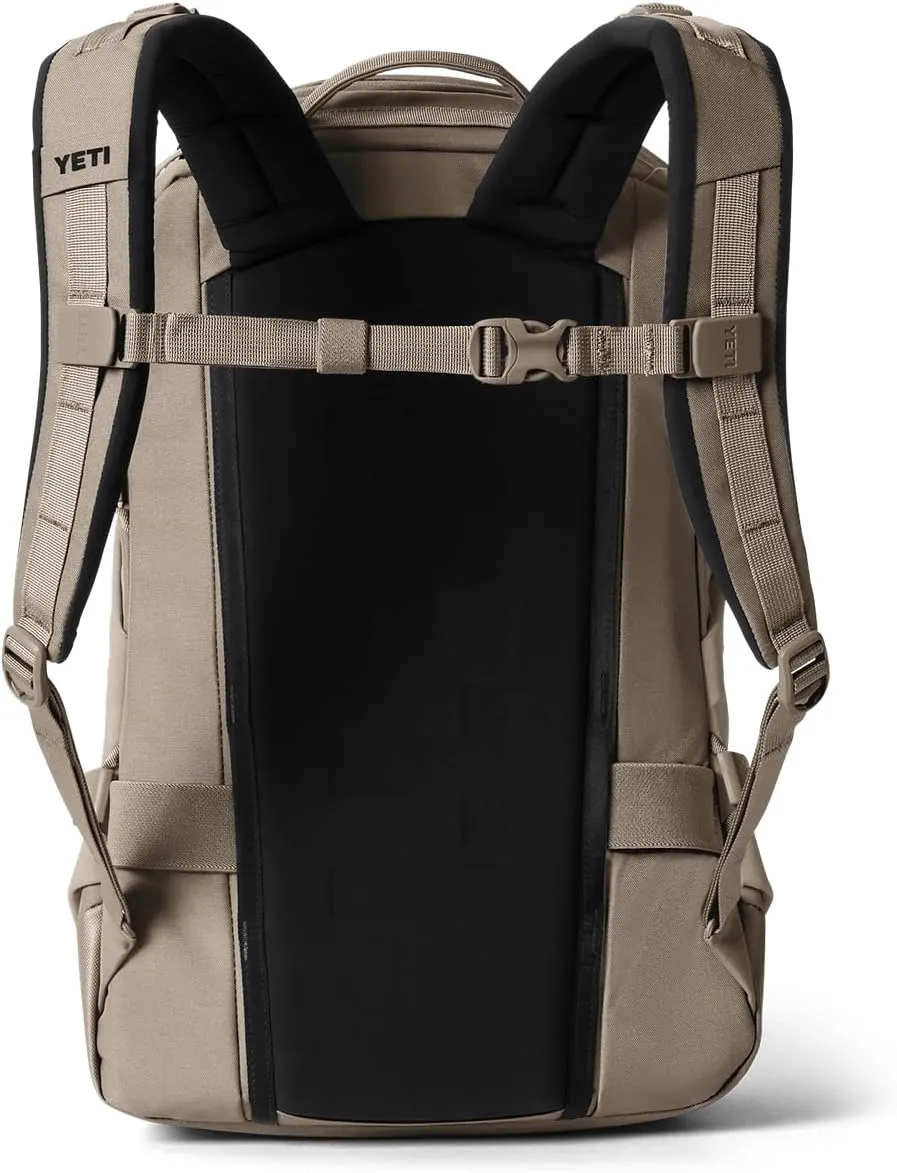 YETI Ranchero Backpack 22L, All-Day Utility Pack, Structured and Durable, Cape Dark Taupe