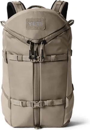 YETI Ranchero Backpack 22L, All-Day Utility Pack, Structured and Durable, Cape Dark Taupe