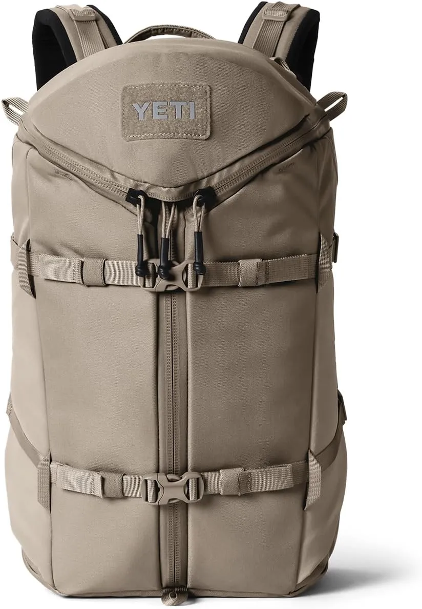 YETI Ranchero Backpack 22L, All-Day Utility Pack, Structured and Durable, Cape Dark Taupe