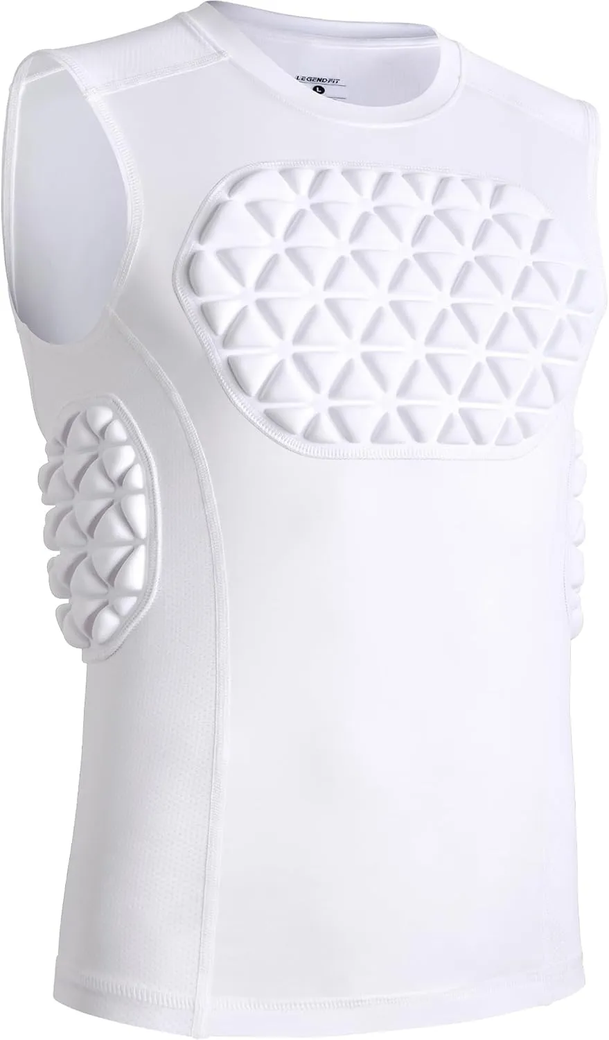 Youth Baseball Chest Rib Protector Padded Compression Shirt Support Softball Football Boys Girls Heart Sternum Guard