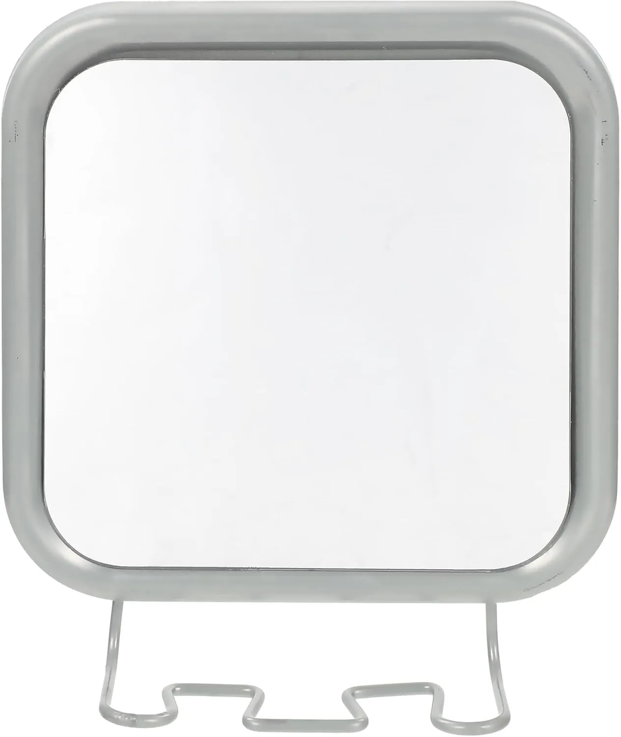Zerodeko Shower Mirror Shaving Mirror with Hook Holder Suction Fogless Mirror Travel Makeup Mirror Wall Hanging Mirror Bathroom Organizer for Home Bathroom Vanity Travel