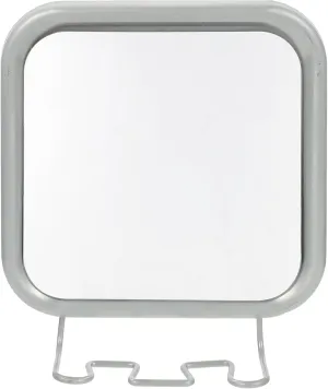 Zerodeko Shower Mirror Shaving Mirror with Hook Holder Suction Fogless Mirror Travel Makeup Mirror Wall Hanging Mirror Bathroom Organizer for Home Bathroom Vanity Travel