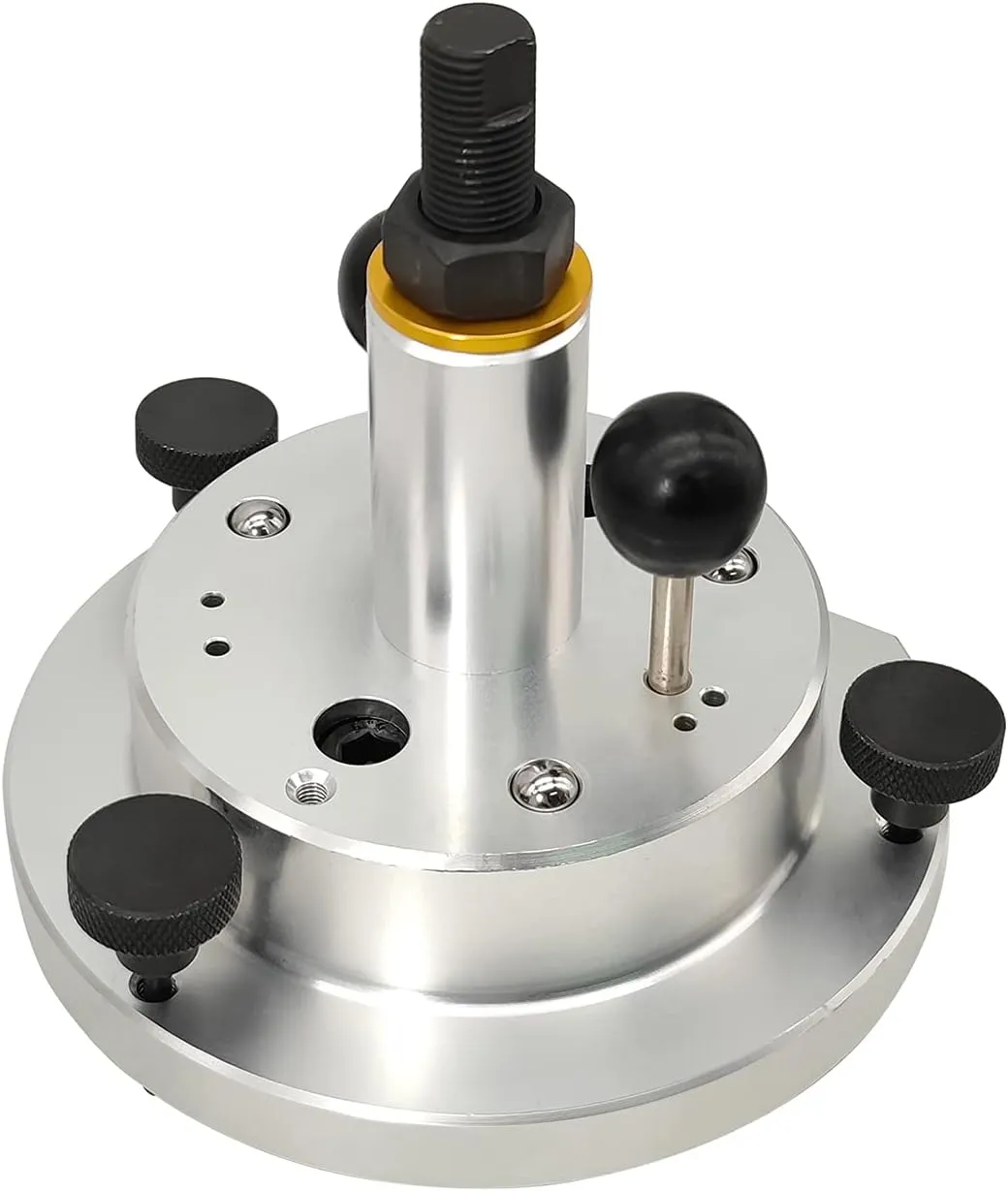 ZKTOOL 1097 Crankshaft Rear Seal Flange Remover Installer Tool Compatible with VW Audi Skoda,Gear Ring Installer for crankshaft Rear Oil Seal,OEM T10134, T10017
